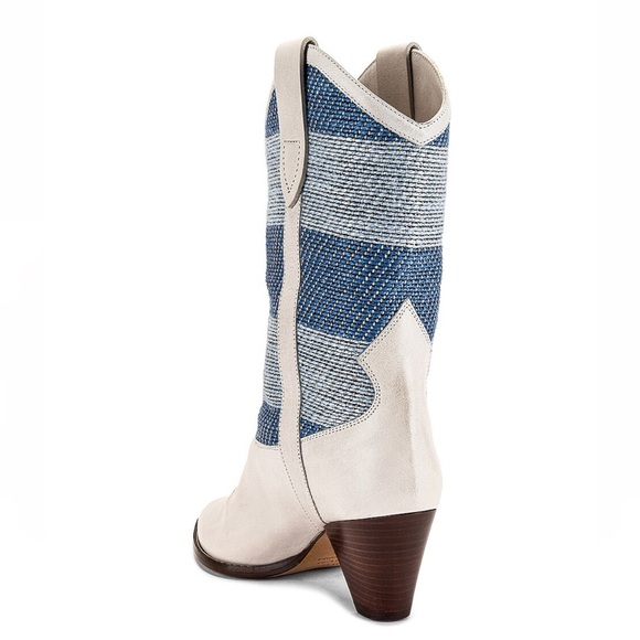 Isabel Marant Luliette Denim Boots - Picture 3 of 5